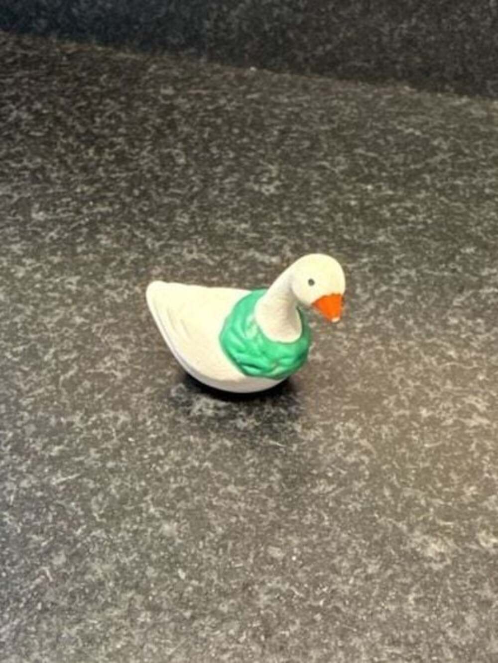 Vintage Hallmark HMK CDS Miniature Goose Figurine